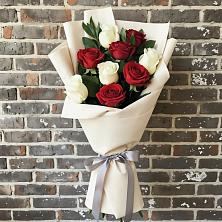 Букет цветов из:  Розы в Шлиссельбурге