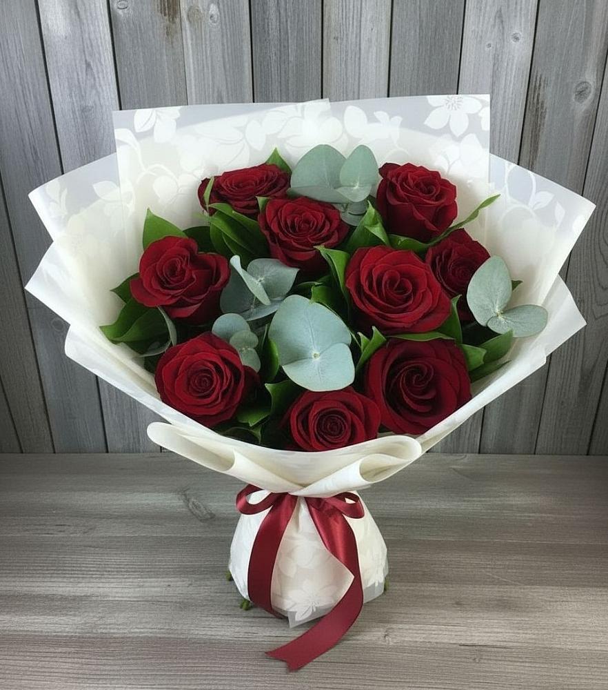 Букет цветов из: Розы в Шлиссельбурге