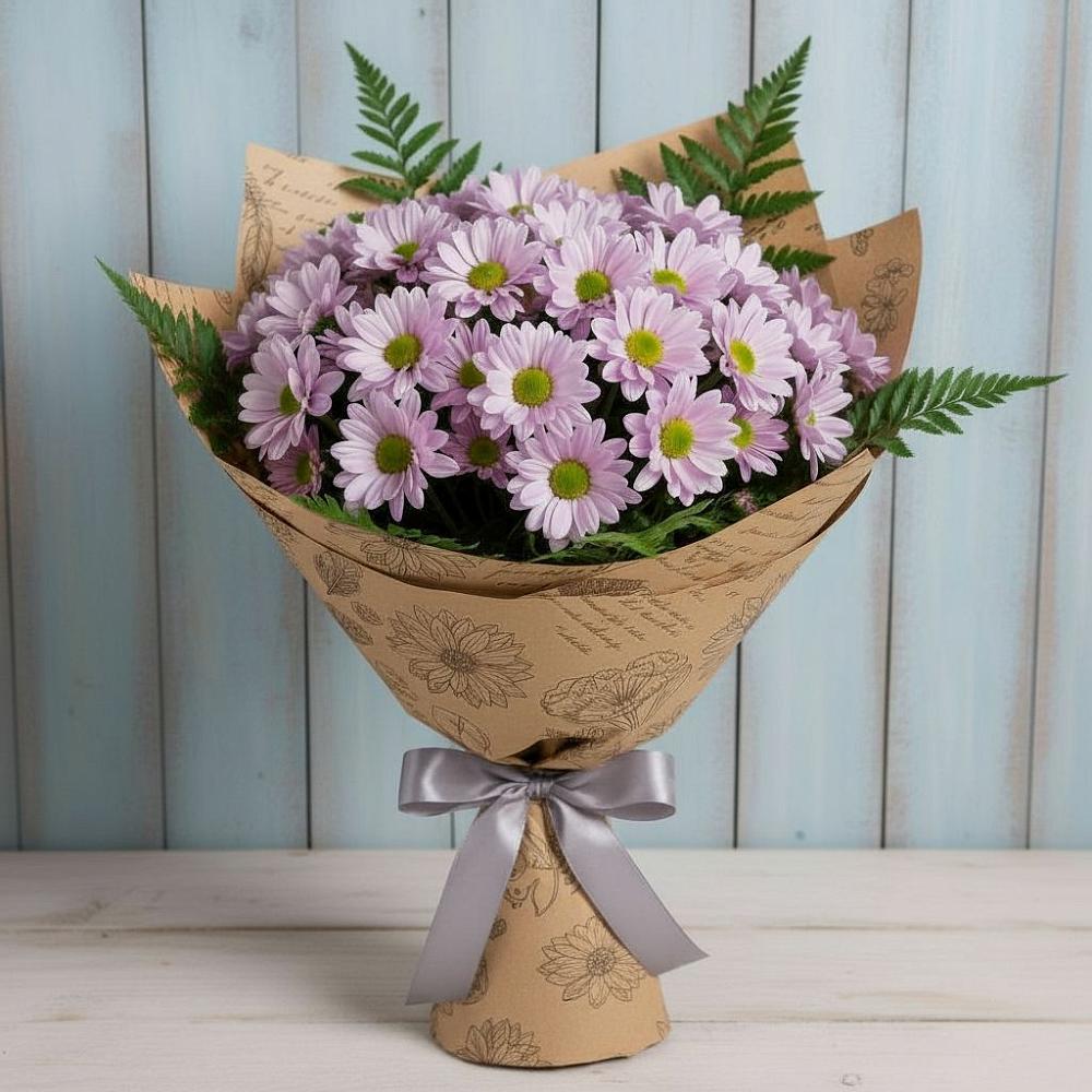 Букет цветов из: Хризантемы в Шлиссельбурге