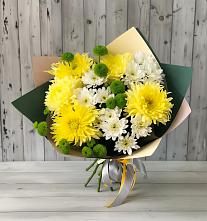 Букет цветов из:  Хризантемы в Шлиссельбурге
