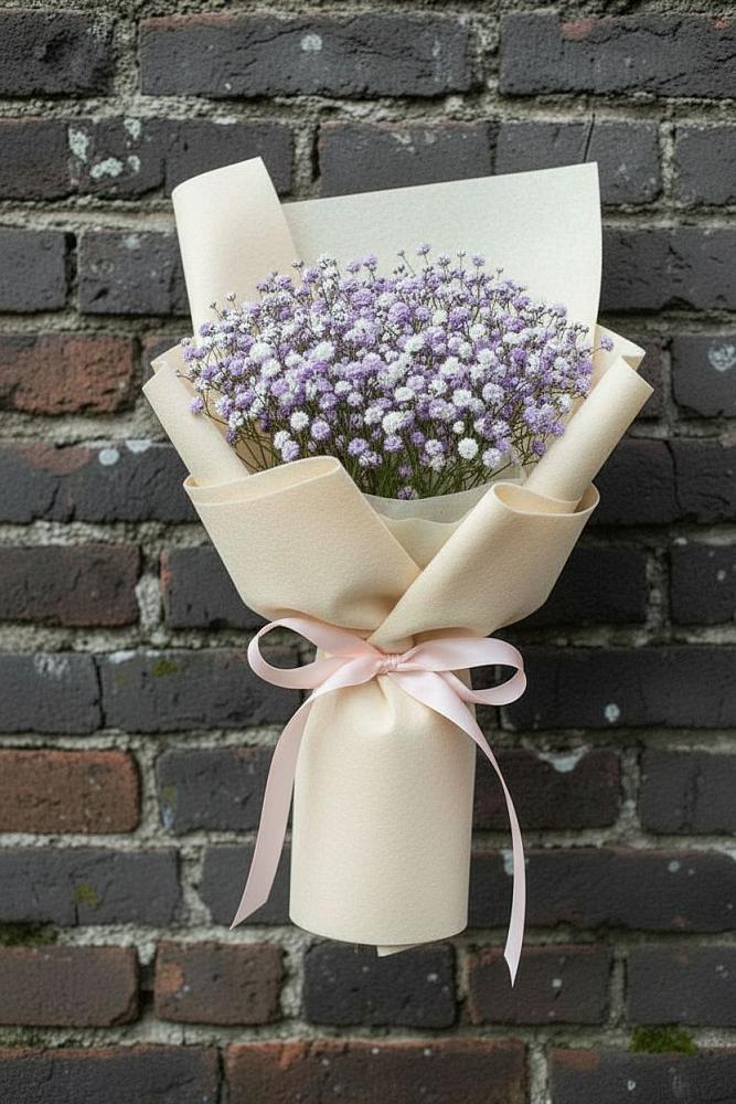 Букет цветов из: Гипсофила в Шлиссельбурге