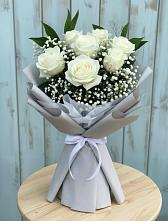 Букет цветов из:  Розы в Шлиссельбурге