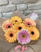 Букет цветов из:  Герберы в Шлиссельбурге