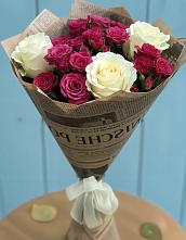Букет цветов из:  Розы в Шлиссельбурге