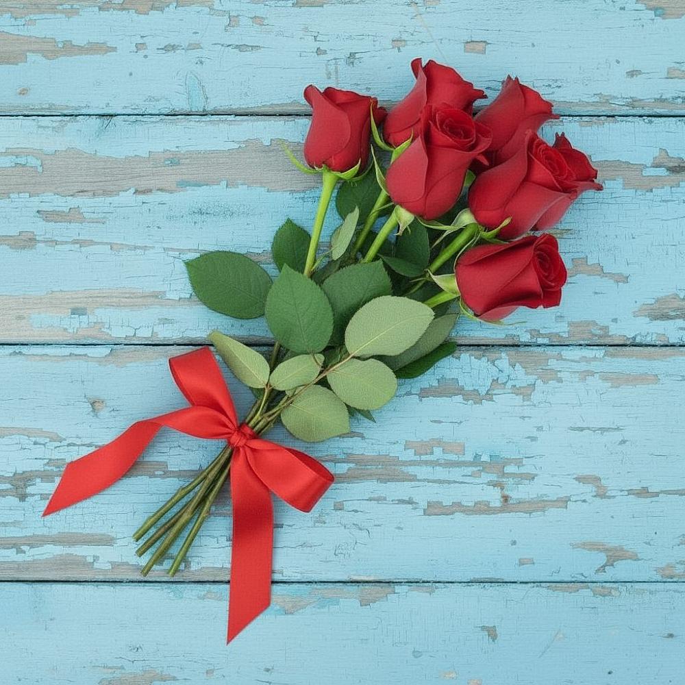 Букет Красные розы в Шлиссельбурге