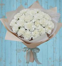 Букет цветов из:  Гвоздики в Шлиссельбурге