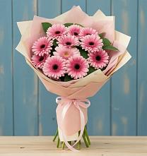 Букет цветов из:  Герберы в Шлиссельбурге